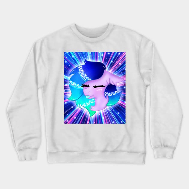 Cute pony Crewneck Sweatshirt by __Døra__